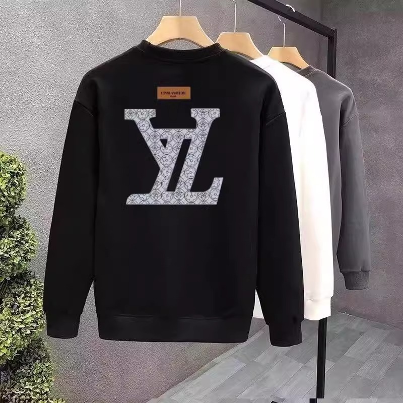 Designer Men's Hoodies Cotton new presbyopic letter Crewneck Sweatshirts long sleeves for Men Women Oversized Top Casual Vintage Retro Tees Loose