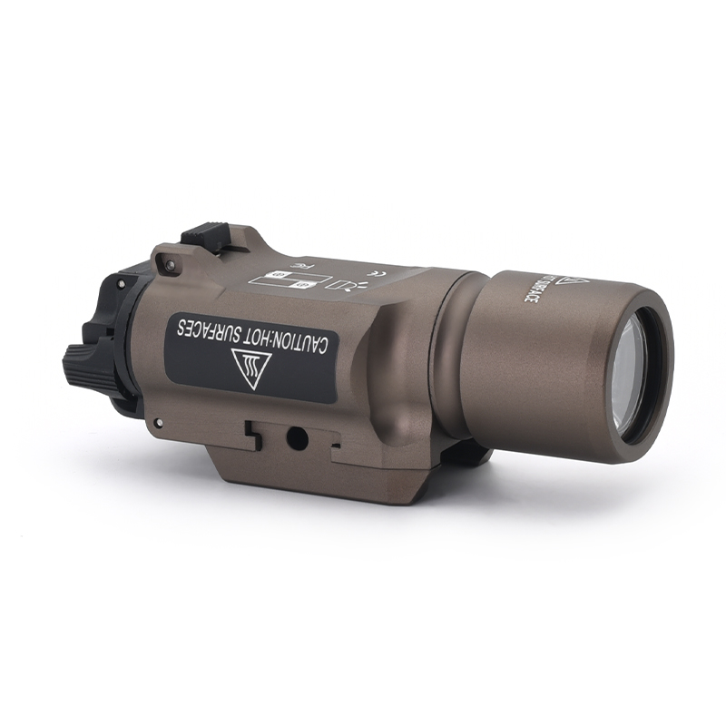2024 New SF X300B Tactical Metal Flashlight Ultra Weapon Light Scout Light 1000 lumens Black and FDE in stock