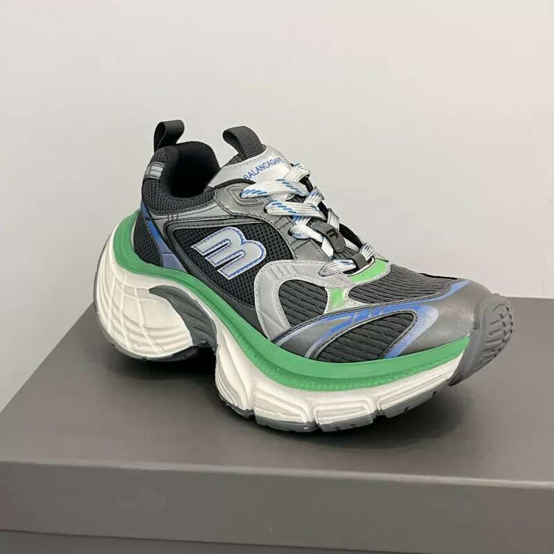 Mixed Color All Match Sneakers Designer Unisex Shoes Thick Bottom Platform Increasing Runway Skateboard Casual Trainers