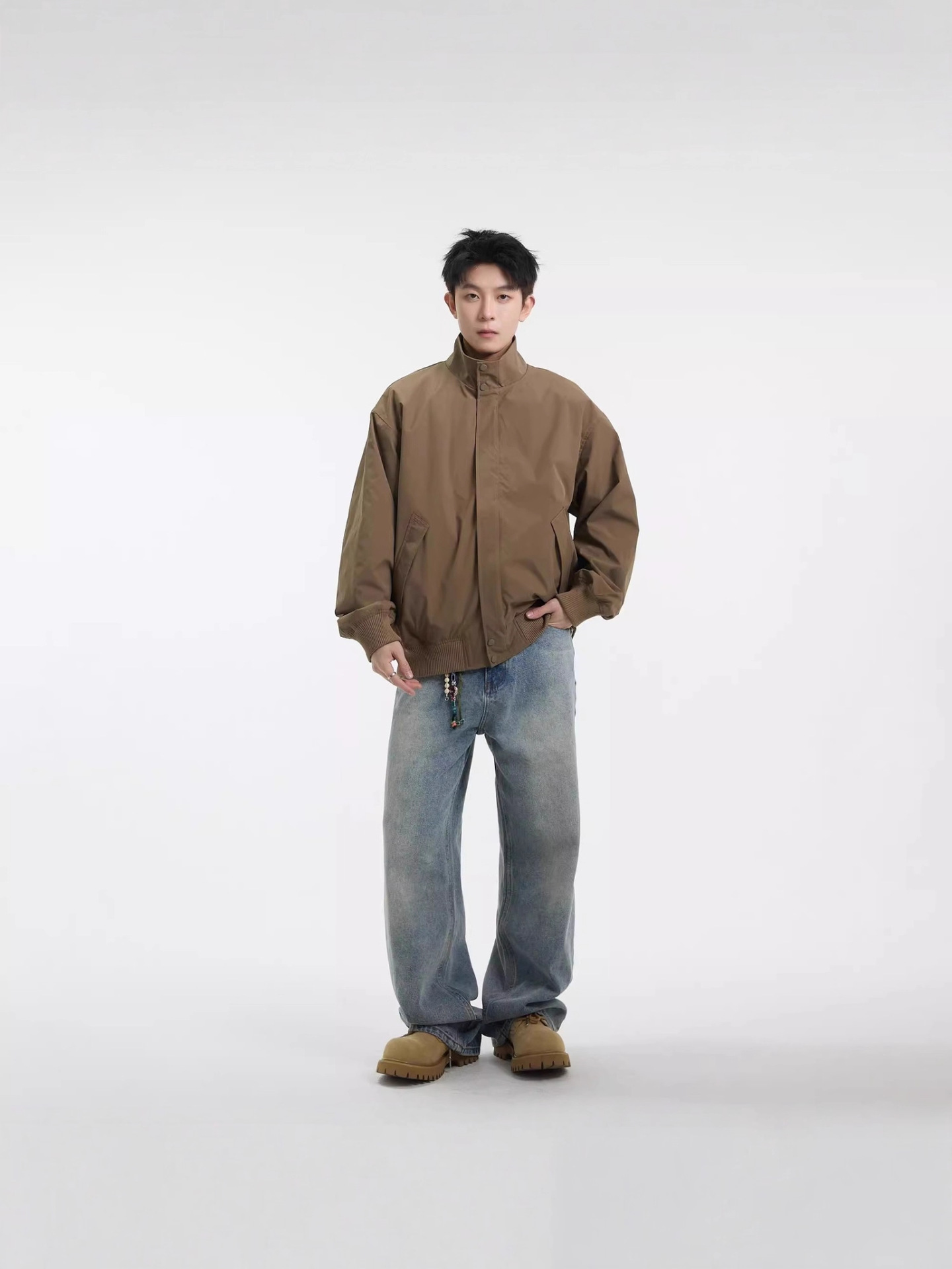 G848882 Sweatshirts for men spring 2025 new styles for inner wear loose heavyweight