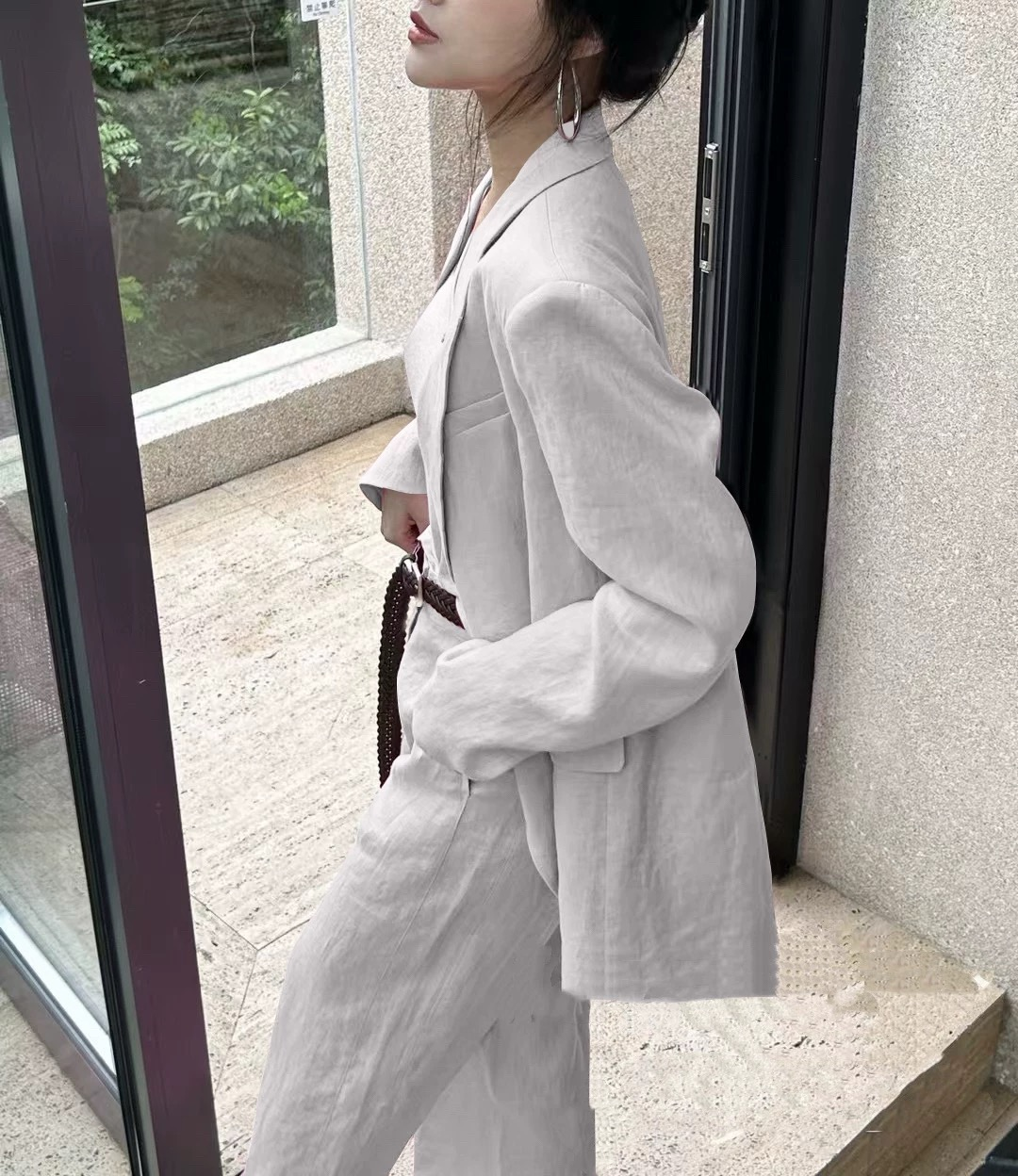 Vogue Paris 2025 Fashion Week Show jacket Customized Fashion Tailored clothing mens and womens Fashion Paris.M43