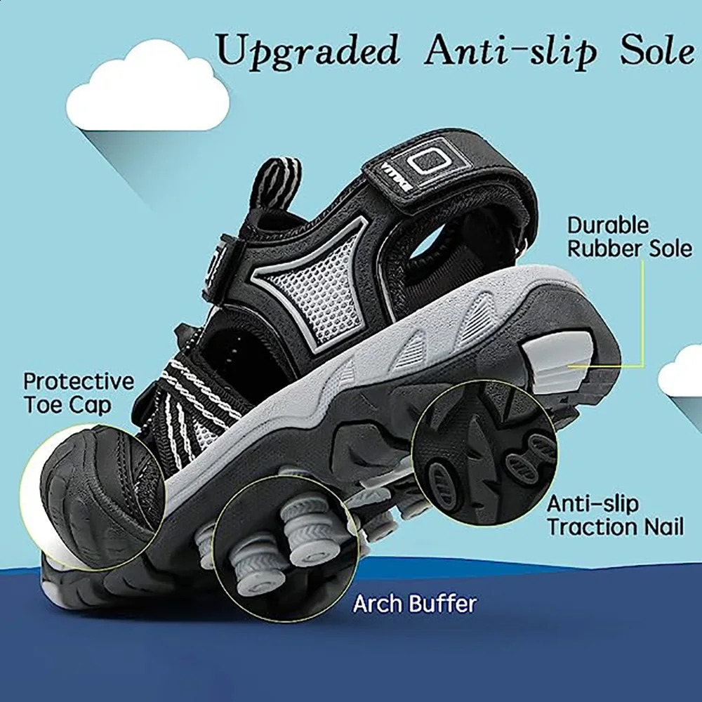 Comfortable summer sports water sandals suitable for boys and girls outdoors 250424