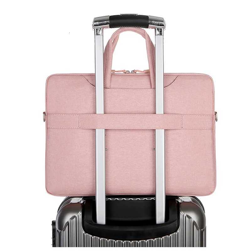 Laptop Bag 133 156 14 inch Waterproof Notebook Case Sleeve For Macbook Air Pro 13 15 Computer Shoulder Handbag Briefcase BagT251125