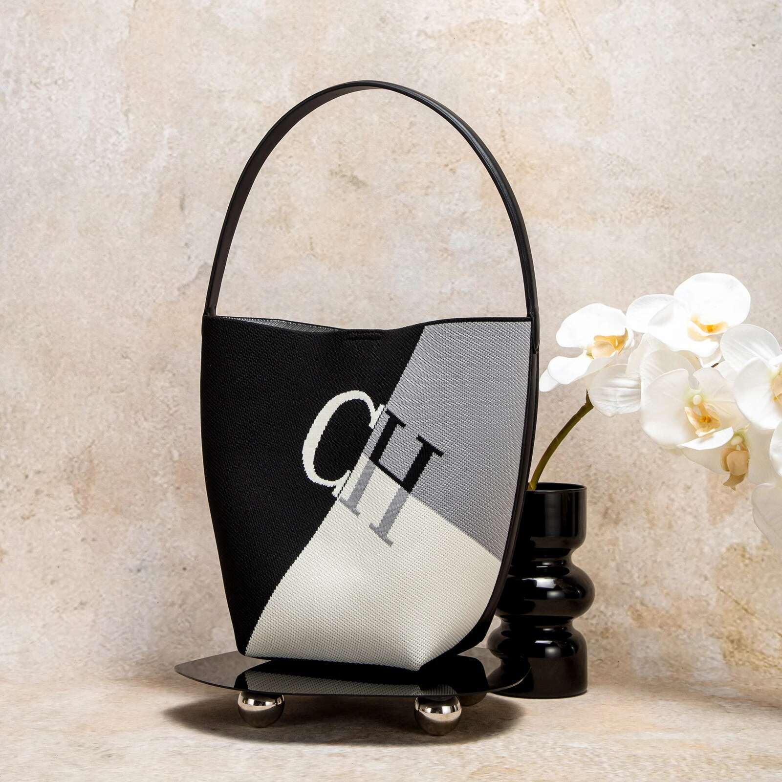 CHCH Women's Shopping Bag New Simple Large Capacity Magnetic Buckle Eco Friendly Handbag