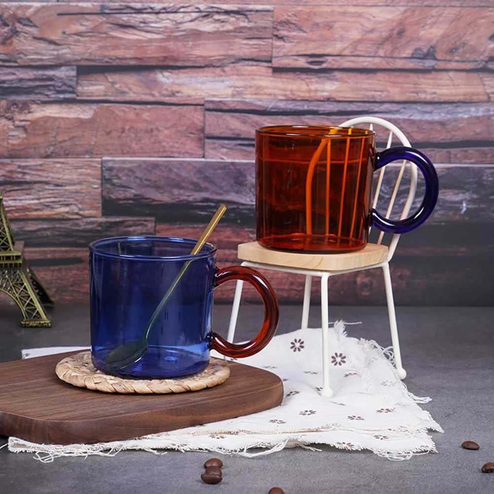 1Pcs Glass Tea Cup Long-Lasting Easy to Clean Suitable for Various Drinks Stylish and Functional Water Glass Drinking Tumblers Y251125