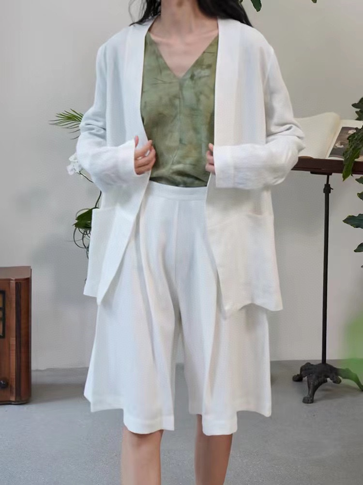 Womens Vest suits dress Vogue Paris Fashion Week Show Customized Fashion Tailored order.M35
