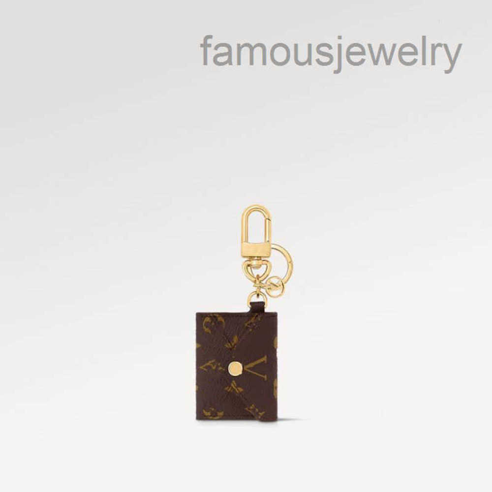 Classic Designers Wallet Fashion Womens Mens Keychain Ring Credit Card Holder Coin Purse Luxury Keychains With box and dust bag 5GVW 7P3Z