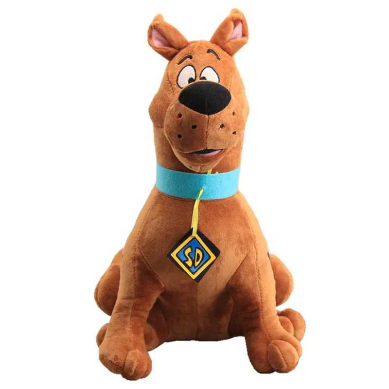 New Scooby Doo brown doll plush movie animation dog low cushion toy birthday gift Y250425 Y260128