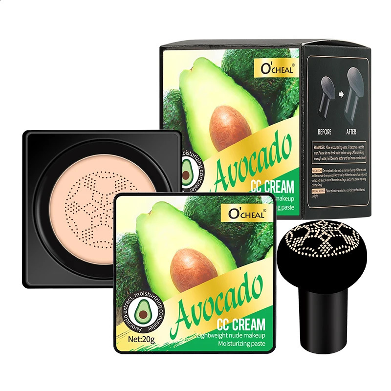 OCHEAL Mushroom Head BB face cream Makeup concealer Primer Pad Compact 250415