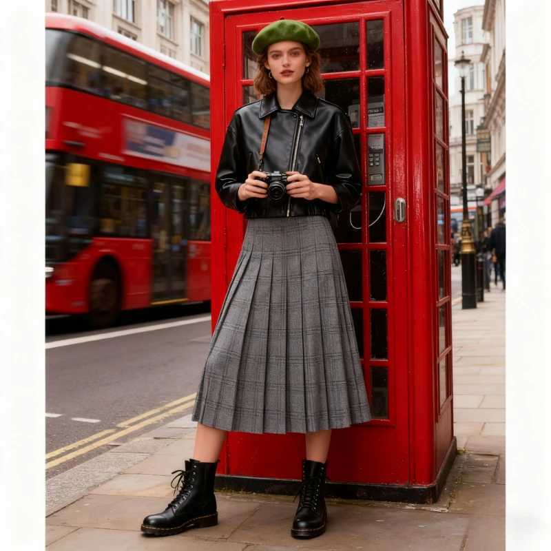 1pc Women French Classic Solid Color Beret Capfleece-lined Warmth Leisure Fashion Beanie Hat Suitable for Party Wear Halloween J251125