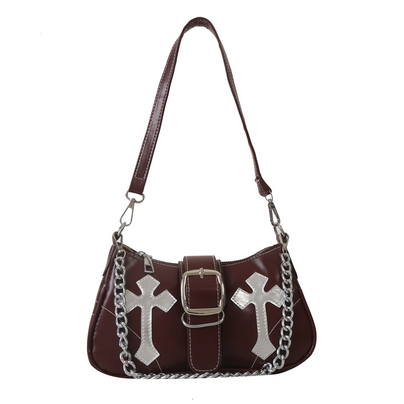 2025 New Designer Bag Free Delivery Shoes By Korean Version Contrasting Color Underarm Women's Autumn Style 2023 Fashion Casual Small Square Bag,