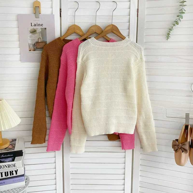 Polished Button Cardigan for Women Long Sleeve Single Breasted Knitted Sweater Jacket Fall Winter Elegant OutfitT251125