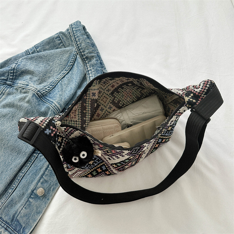 New Free Delivery Designer Shoes By 2025 This Year's Popular Ethnic Style Canvas 2023, New Trendy And Fashionable Crossbody For Women In Instagra