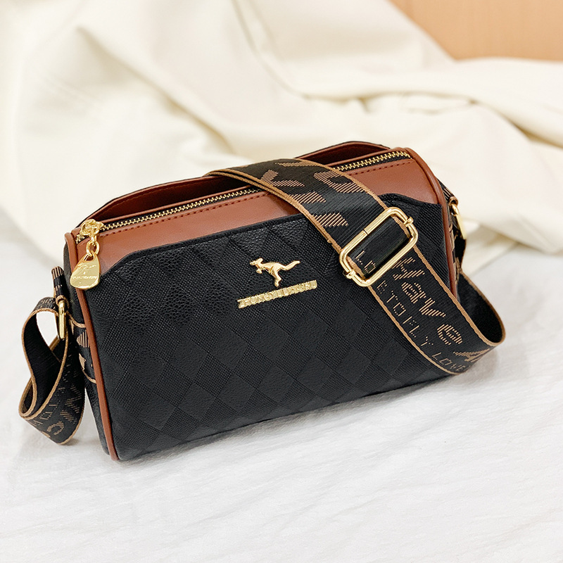 Quilted Diamond Stitch Padded Shoulder Bag 2025 - Stylish Women's Crossbody Boston Bag for Office & Travel, Free Shipping Gift Ready