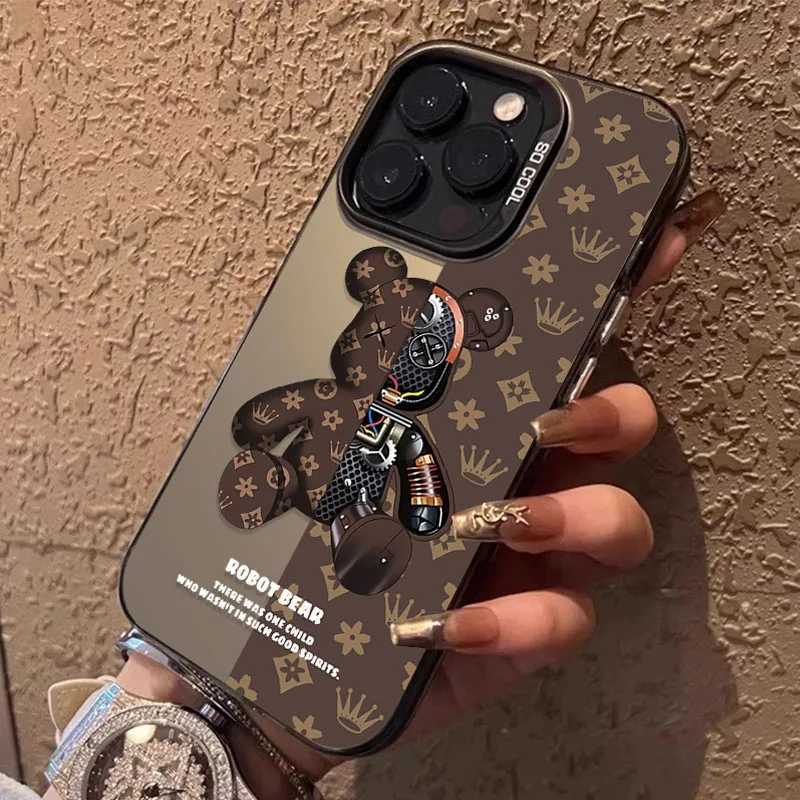 Matte Hard luxury Case for Galaxy S24 S23 S22 S21 Ultra Plus FE A54 A34 A24 A14 A73 A53 A33 5G Note 20 Luxury Retro Robot Be 251125