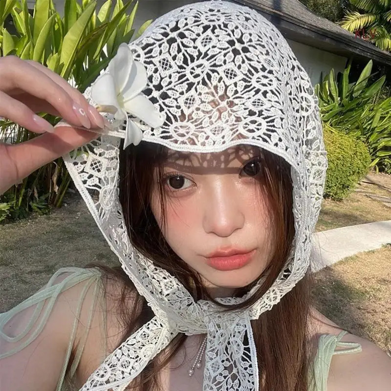 Versatile Cotton Scarf Soft Bandana Hair Accessories Skin Friendly Headwear Headpieces for Travel and Everyday Wear 250423