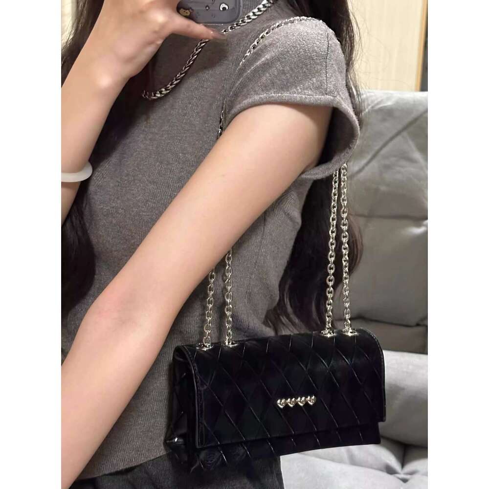 Designer Bag Premium Black Classic Fashionable Armpit Light Luxury Texture Chain Shoulder Versatile And Stylish Crossbody