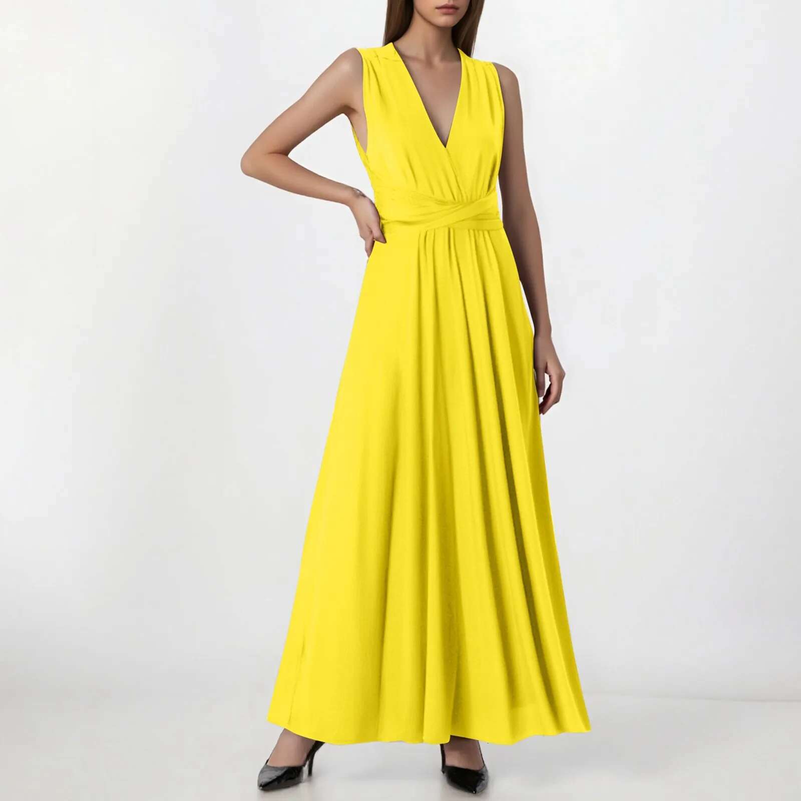 Dongdumaoyi Gowns Dresses Wimen Pregnancy Temperament Elegance Evening Dress Sexy Lace Up Solid Color Maternity Clothes Long Skirt