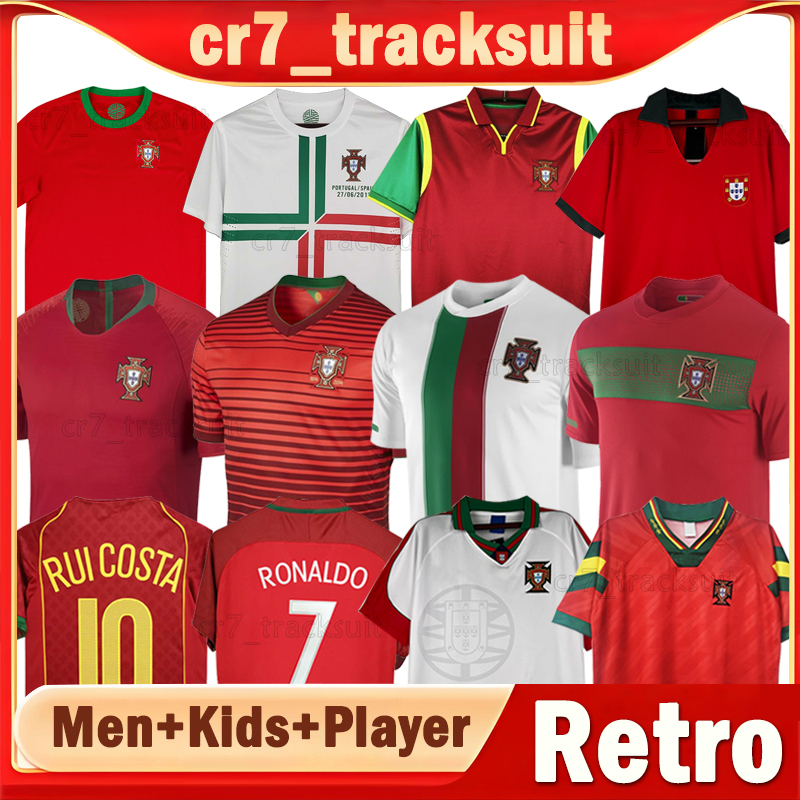 XXXL Portogallo Retro Soccer Jerseys 2018 16 14 PAULETA PEPE 2012 10 Portuguese 2010 06 02 Men Uniforms 1999 96 94 PortugalS 1972 1966 Player Football Shirts kids kits