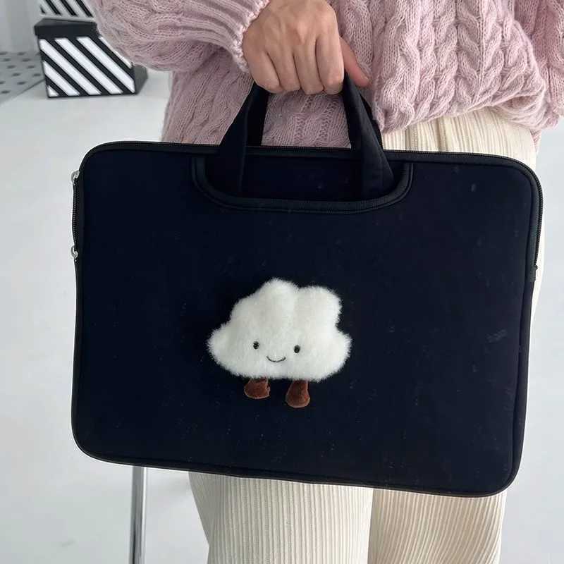 Cute Laptop Handbag For MacBook Air133 136 Pro14 15 16 HP ASUS Xiaomi Samsung156 Ipad97-11 129 Inch Tablet PouchT251125