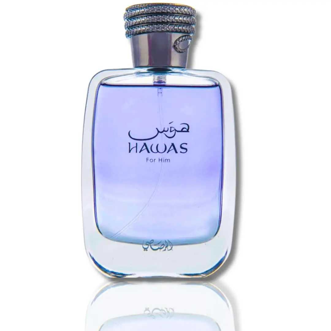 Hawas mens cologne eau de toilette spray 100ml 34oz premium Arab perfume C251125