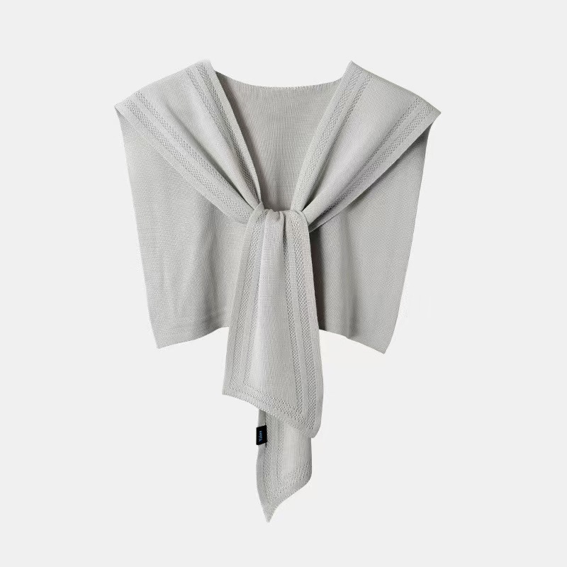 K509 New 2025 fashion spring and summer knitted purple small shawl female outerwear air-conditioned room jacket shoulder style office