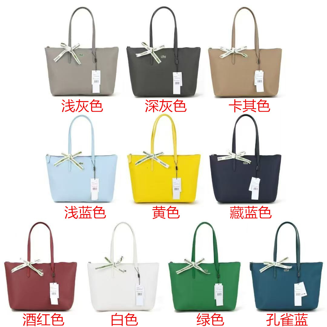 2025 New Free Shipping Designer Pack Horizontal L French Crocodile Women's Shopping Large Capacity Shoulder Handheld Dumpling Tote Bag