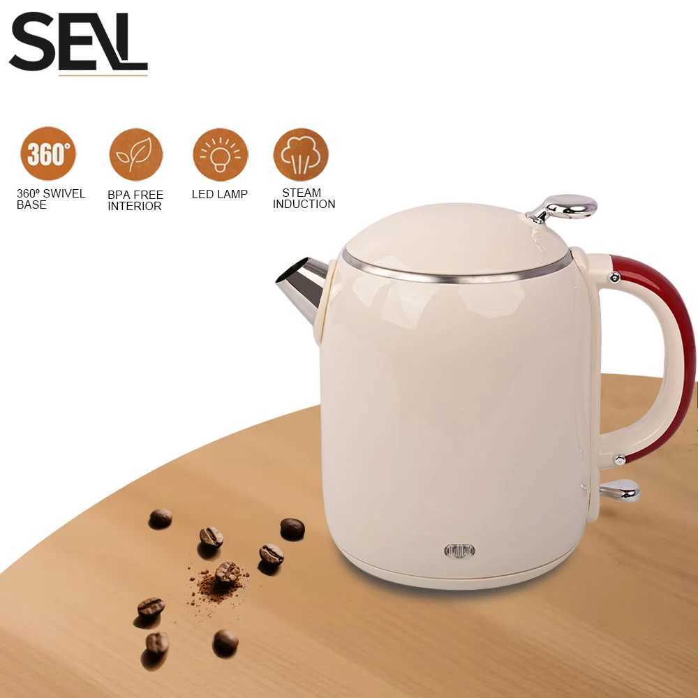 10L Anti-Scald Electric Kettle Seamless Electric Kettle 304 Stainless Steel Household Fast Boiling Kettle for Coffee Brewing C251125