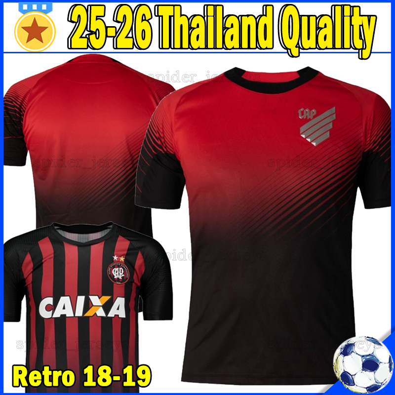 XXXL 4XL 2025 2026 Club Athletico Paranaense Soccer Jerseys Parana Retro 2018 19 Football Shirts 25 26 LUIZ FERNANDO GIULIANO ALAN KARDEC KEVIN RENAN Men Uniforms