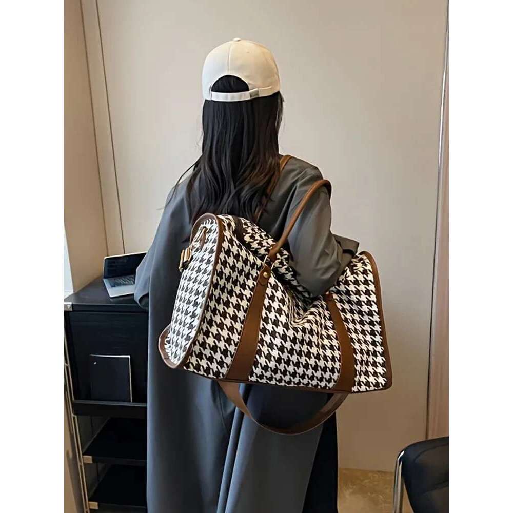 Designer Bag Portable Vintage Travel Duffle Large Capacity Womens Sports Fiess Storage Gym Handbag Weekender Overnight Bag