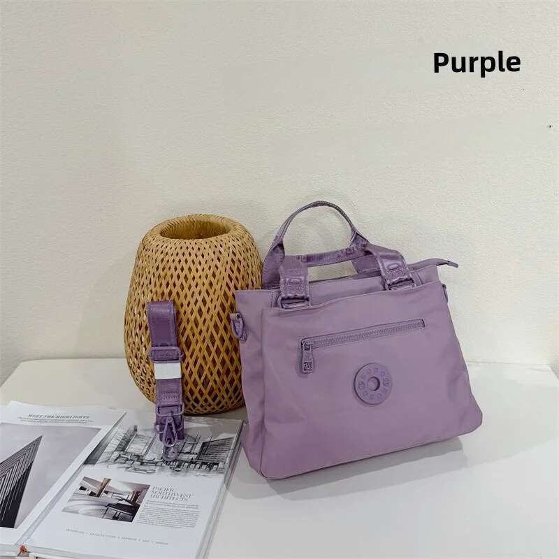 Versatile Women's Handbag Multi-Pocket Large Capacity Tote Shoulder & Crossbody With Detachable Strap Casual Cross Body Bag