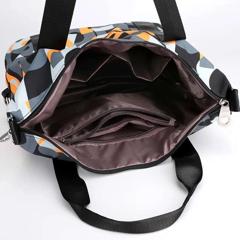 Women's Messenger Waterproof Nylon Shoulder Totes High Quality Large Handbag Female Travel Crossbody Bags Top-Handle Bag