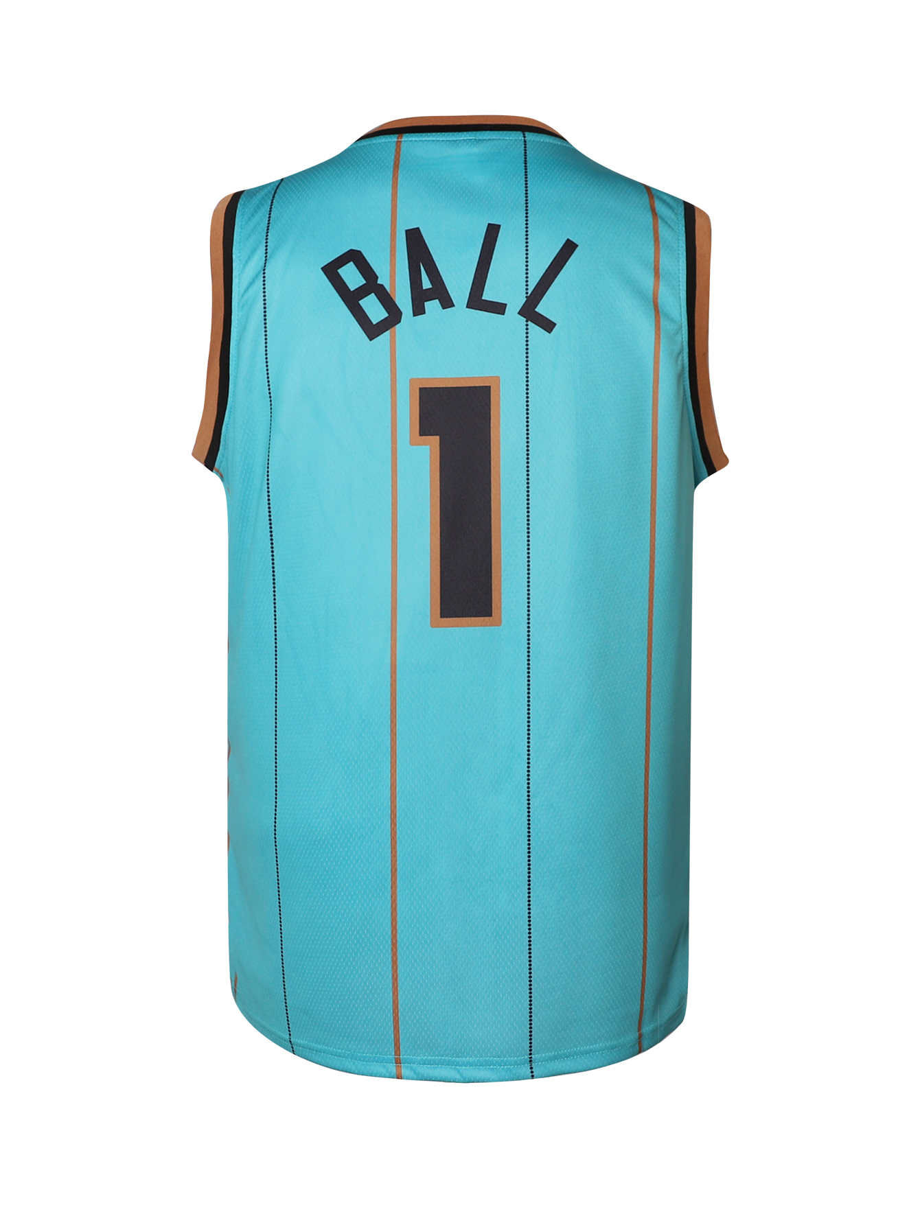 Mens 1 BALL Embroidered Basketball Jersey IN STOCK FAST SHIPPING Size S-XXXL