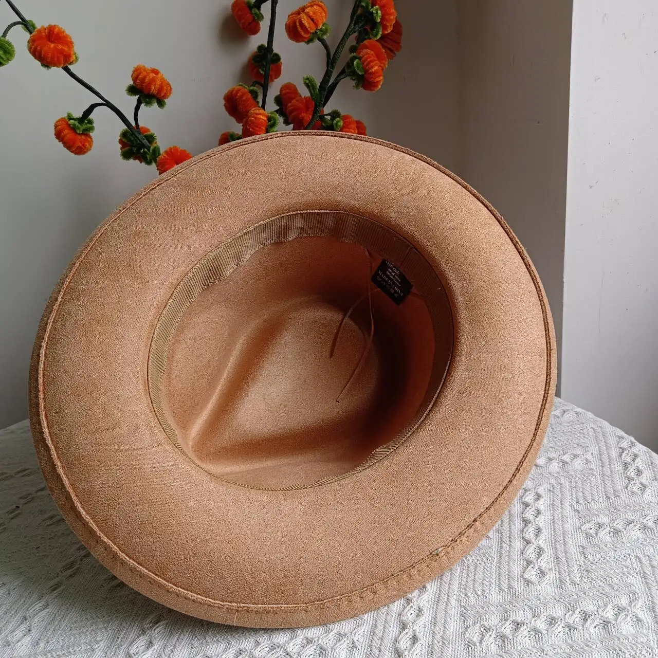 Vegetarians suede hat bow accessories for men and womens jazz hats FedEx classic hat 250423