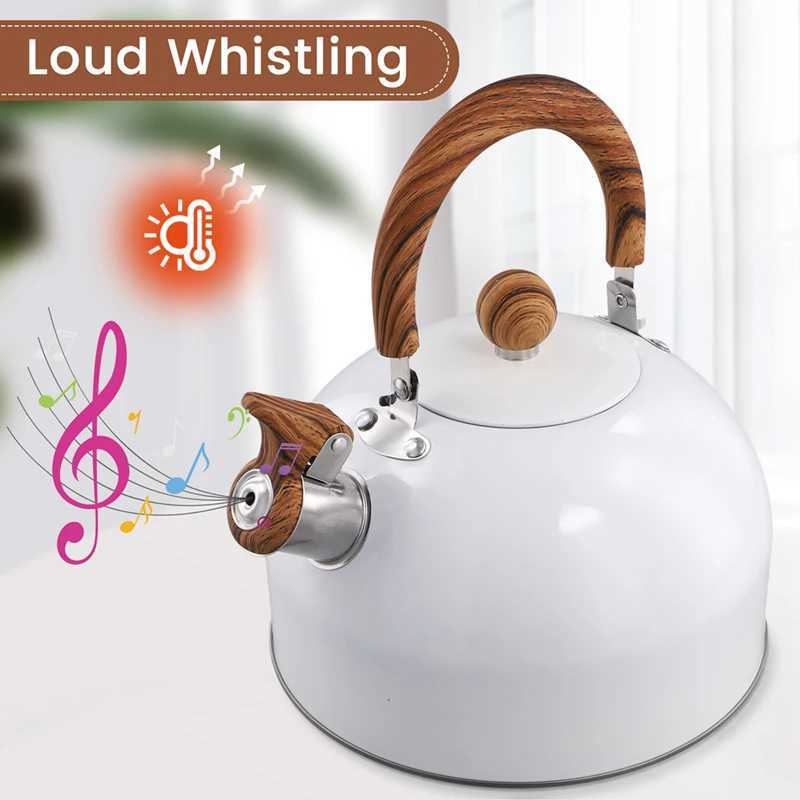 3 L Tea Kettle Stovetop Whistling Stovetop Tea Kettle For Stove TopWith Handle C251125