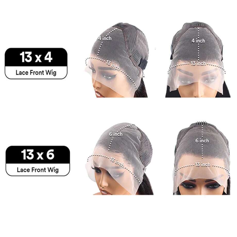 30 Inch Colored Highlight Human Hair Brazilian Body Lace Front Wigs For Women 13X4 13X6 Hd Transparent Loose Wave Wig