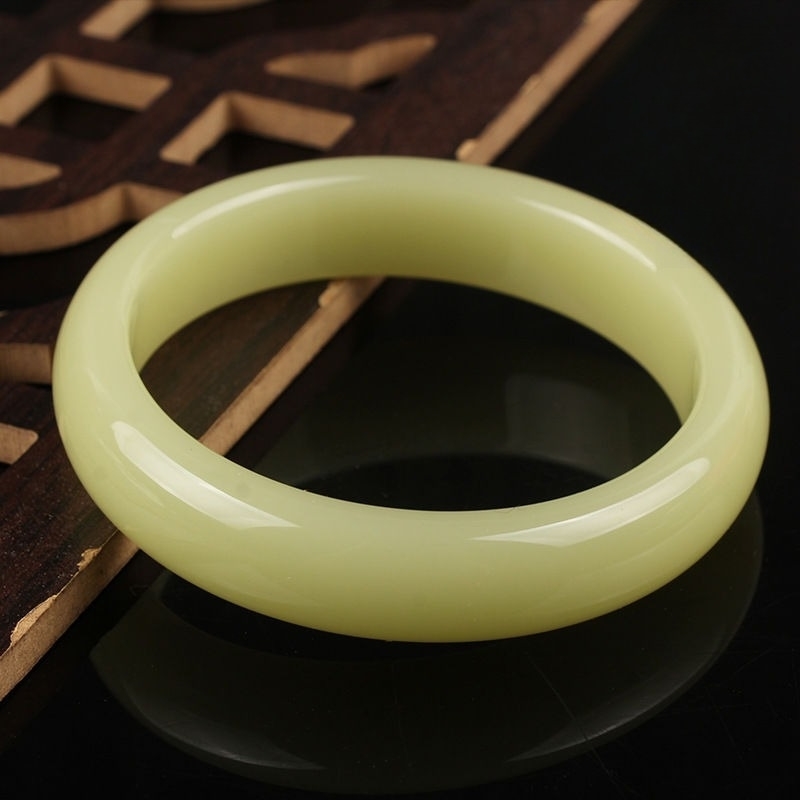 Bracelet Yellow Bracelet Ladies Bracelet Jade Jewelry 250424