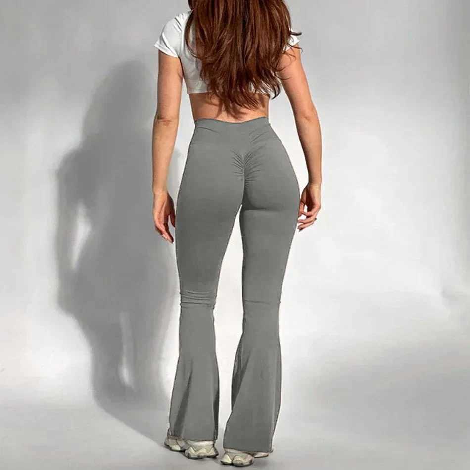 High waisted exercises yoga legs hip lifting Scrunch hip exercise fitness pantsC250425