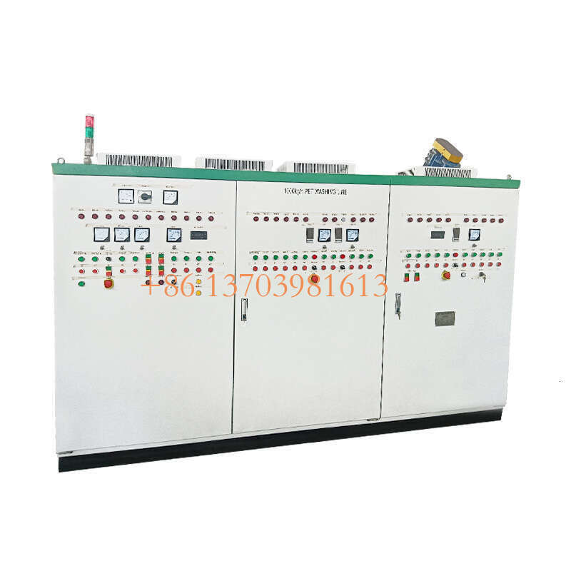 Fully Automatic PET Bottle Recycling Machine Washing Crushing Drying Line