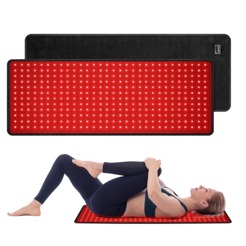 2025 New Red Light Therapy Pads LED 660 850NM near Infrared Whole Body Treatment Large Pads for Home Use