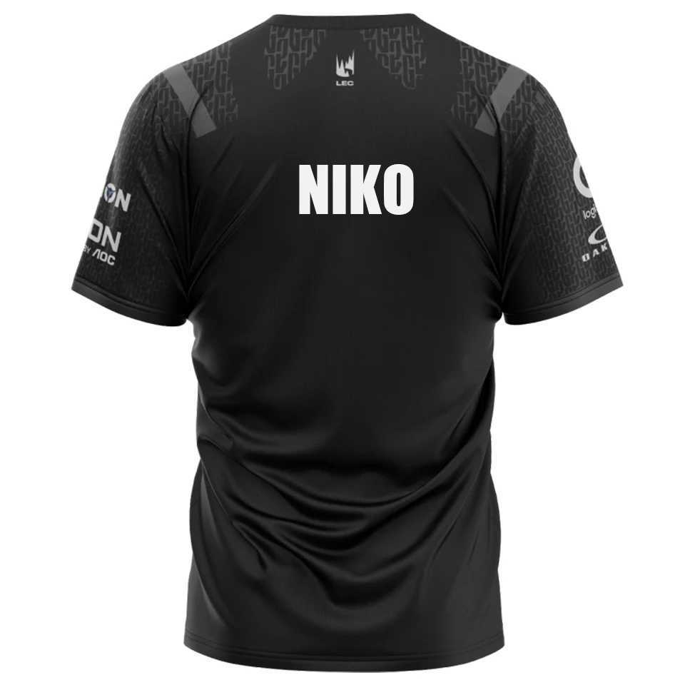 G2 E-Sports Club New Jersey O-Neck T-shirt 2024 CSGO 2 Niko Fan Support Clothing T-shirt Sports Activity Breathable Sports Top W250425