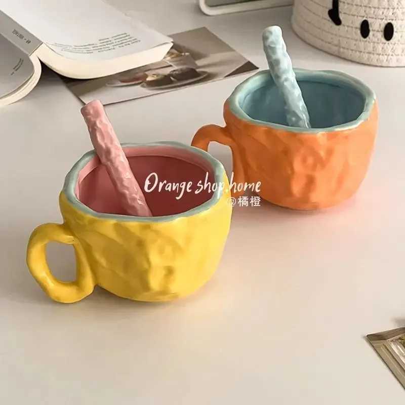 Desktop Ceramic Water Cup Home Personzed Fashion Breakfast Mug Premium Milk Coffee Mug Ceramic Water Cup Y251125