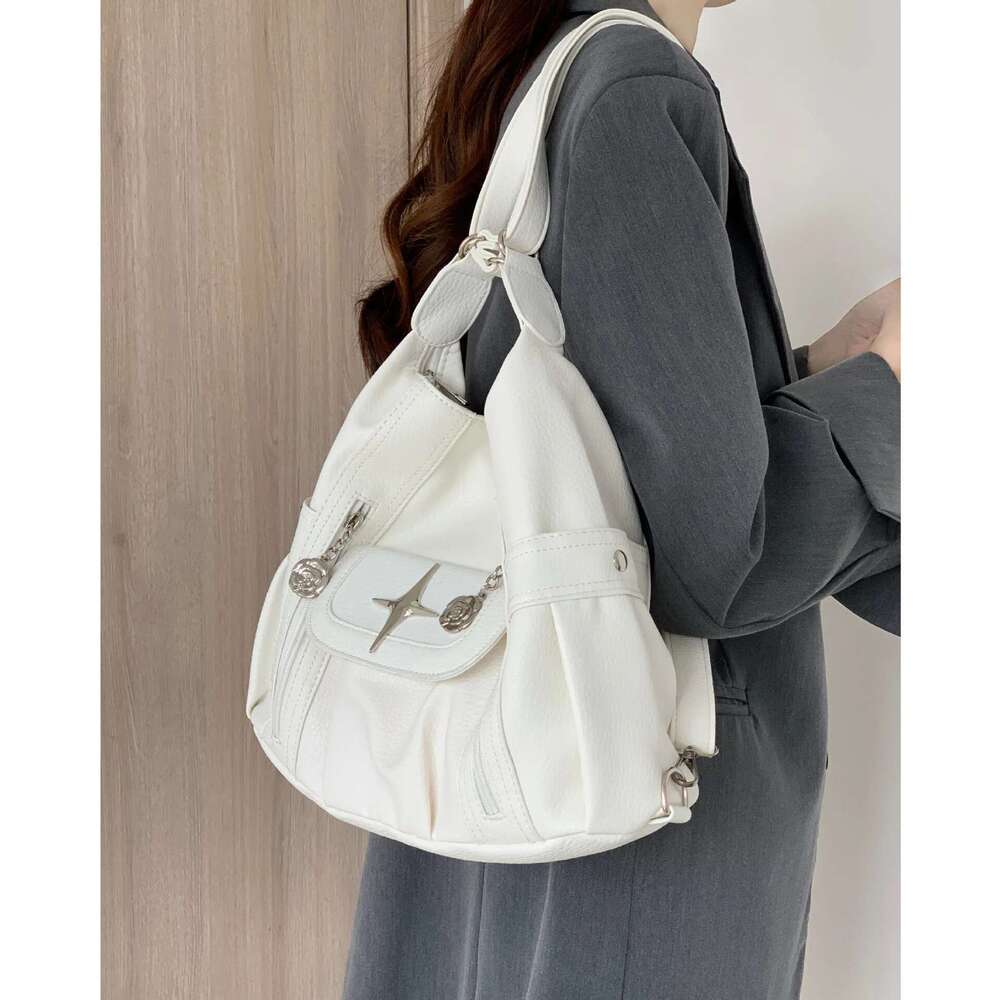 Designer Bag Women's Nice Bag Fashion Korean Version Single Shoulder Straddle Large Capacity Student Travel Bolso Grandebag New In Handbag