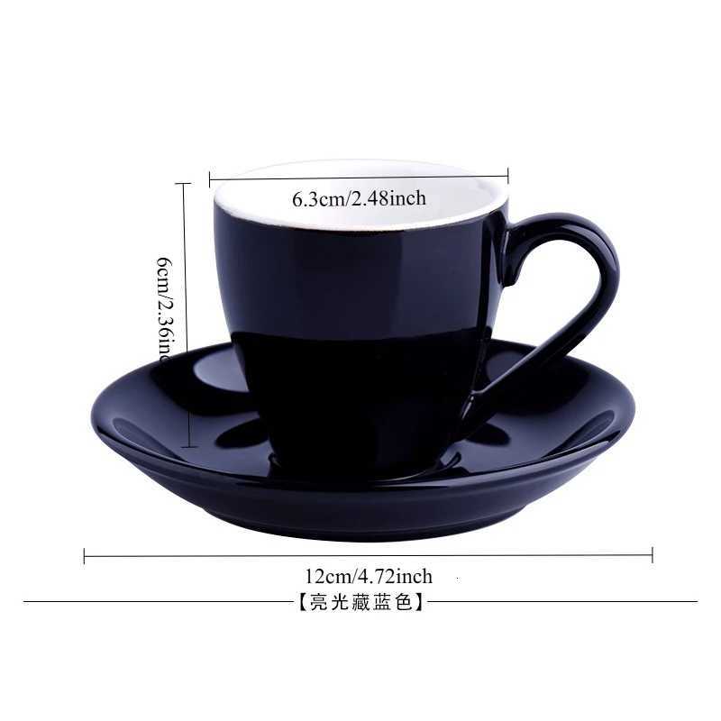 80cc European Creative Extra Strong Cup Mug Latte Cup Coffee Cup Set Latte Cup Ceramic Cup Y251125