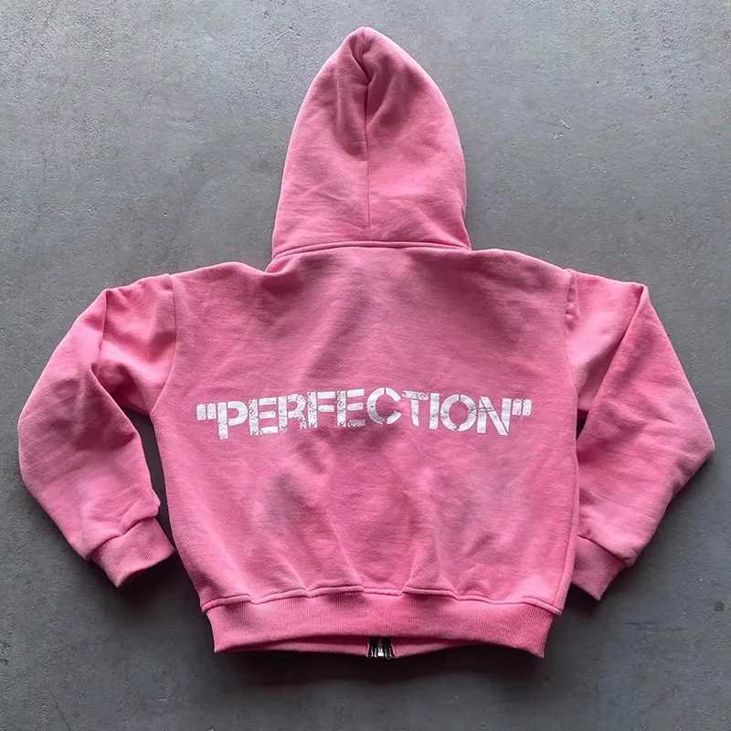 Y2K New Street Clothing Set Casual Bag Sports Pants Fashion Zipper Hoodie Spring American Street Hip Hop Casual Pants Printed Clothing w250425