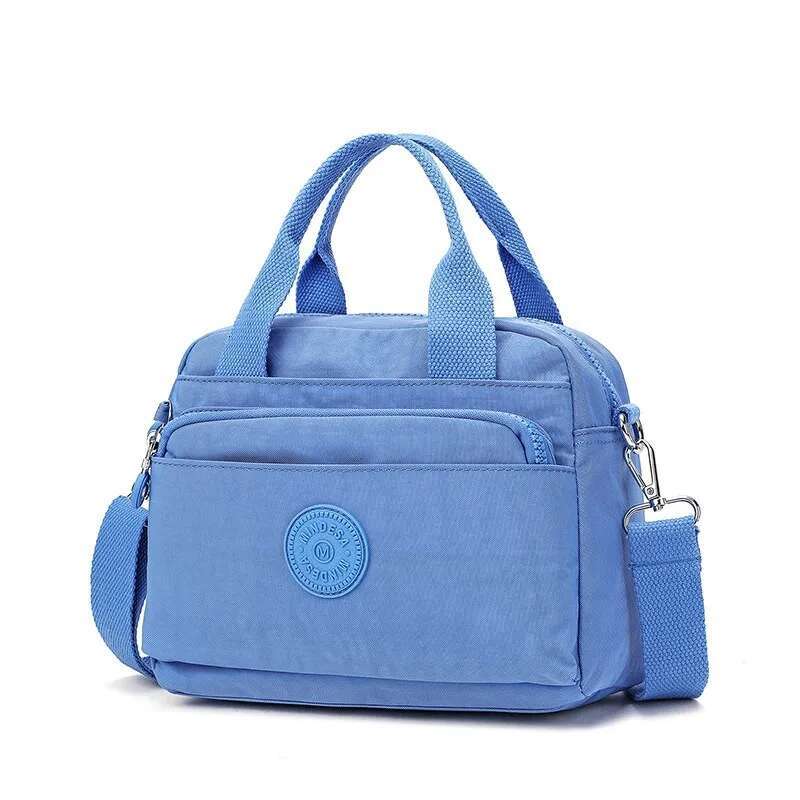 High Quality Portable Nylon Fashion Casual Shoulder Crossbody 2023 New Women's Bag Waterproof Handbag 8670
