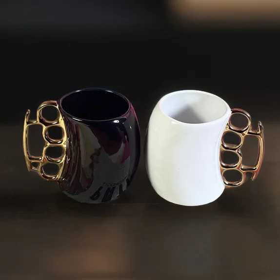 ceramic knuckle mug fistic fist mug cup Y251125