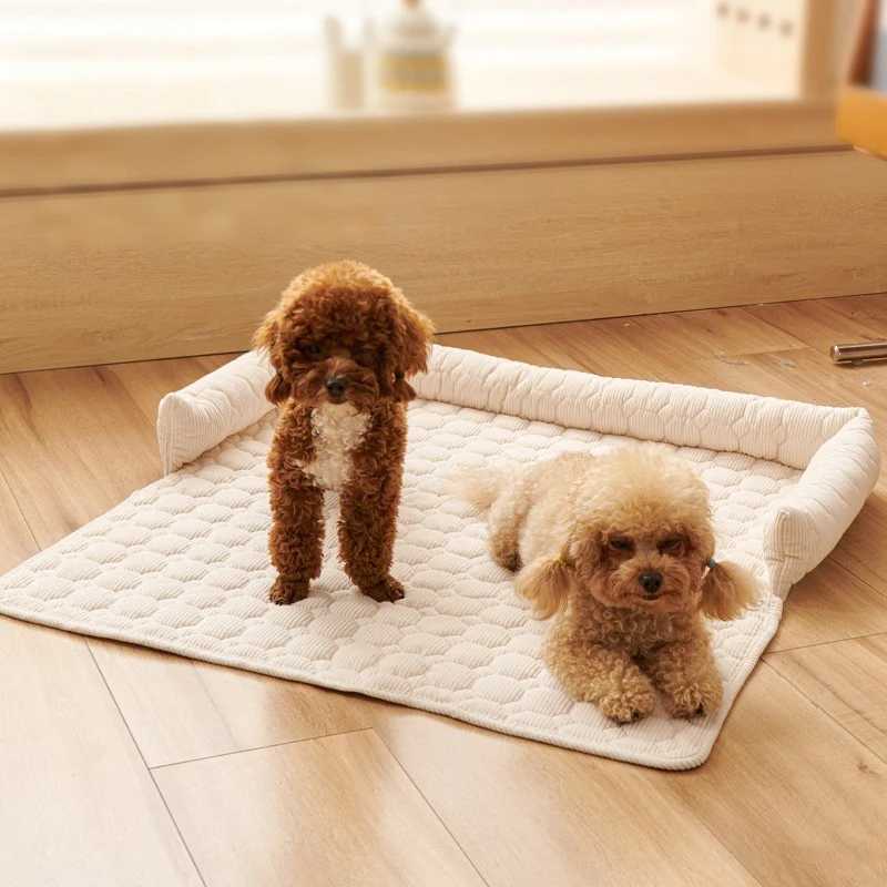 Winter Warm Dog Bed Sofa Couch Cover Super Soft Pet Blanket Pad Mat for Small Dogs Plush Neck Pillow Cat Nest Cama Para PerrosXJ251125