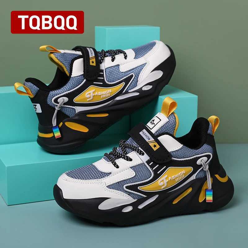 Kids Boy Fashion Trend Casual Sneaker Non-Slip Childrens Sports Shoes Breathable Mesh Comfortable WearW251125 XJ260303