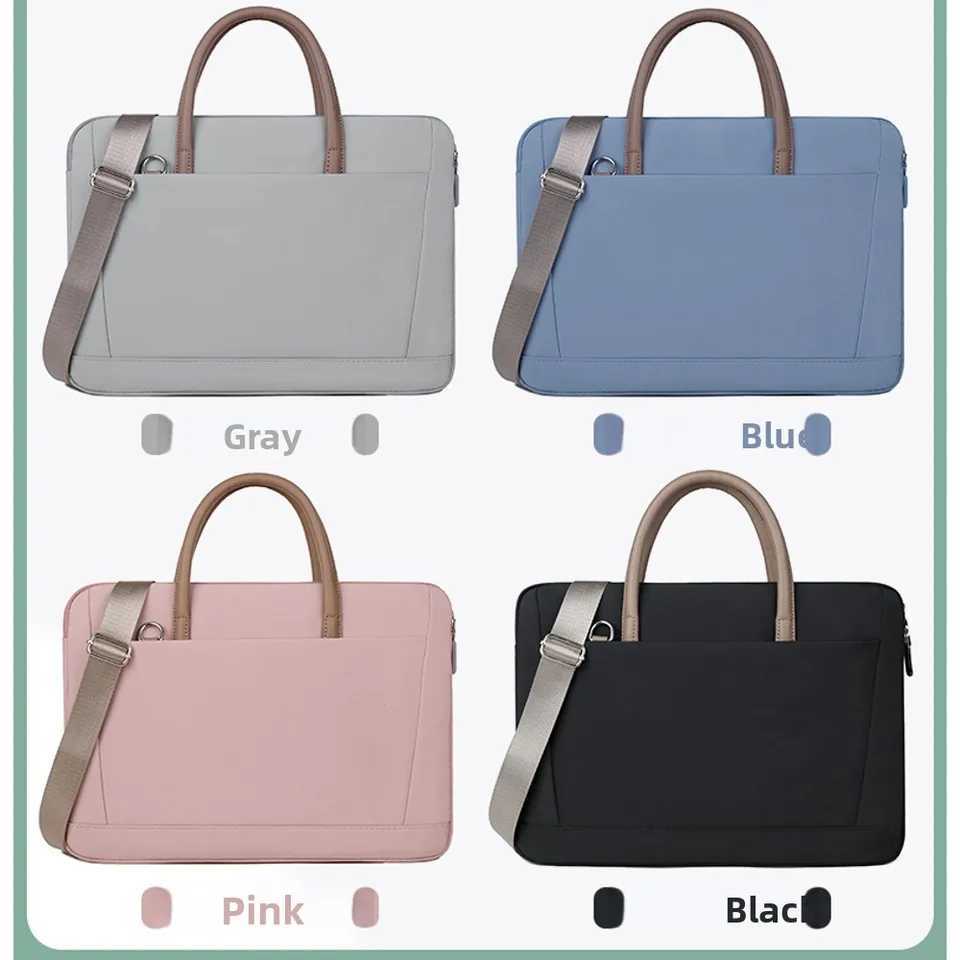 Laptop Sleeve Bag Notebook Case Pouch For 133 14 156 Inch Macbook Air Pro 16 HP Huawei Lenovo Dell Shoulder HandBag BriefcasesT251125